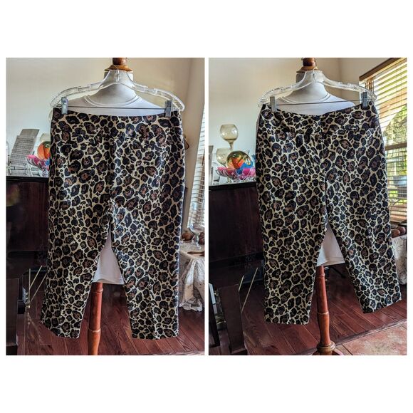 Worthington Modern Fit Crop Pants Sz 8 - Picture 7 of 12